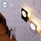 루미 LED 직사각 벽1등 5W