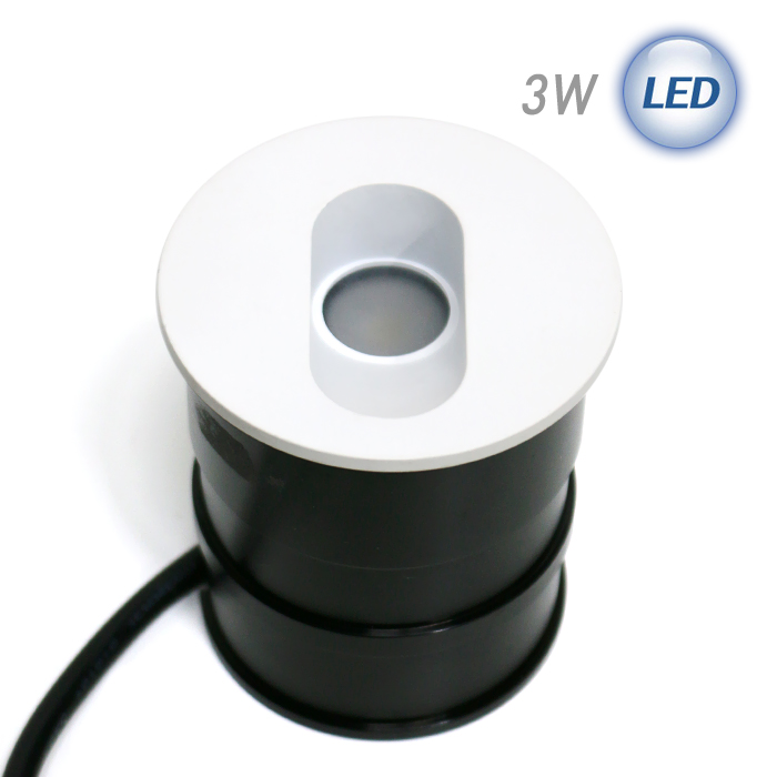 계단매입 LED 3W ODL-035 (화이트) (실내/외 겸용)