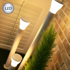 슬림 LED 잔디등 머쉬룸 (화이트)