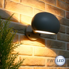 LED 루미 볼라드 외부벽등 9W (벽등/문주등 겸용)