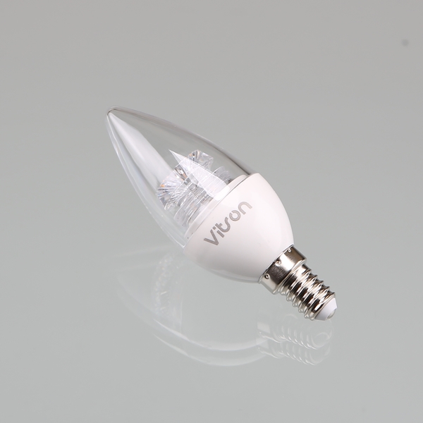 촛대구 투명 LED 5W 램프(E14)