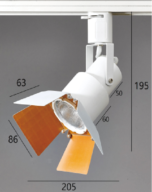 [국내생산] 날개 파20 레일형 백색