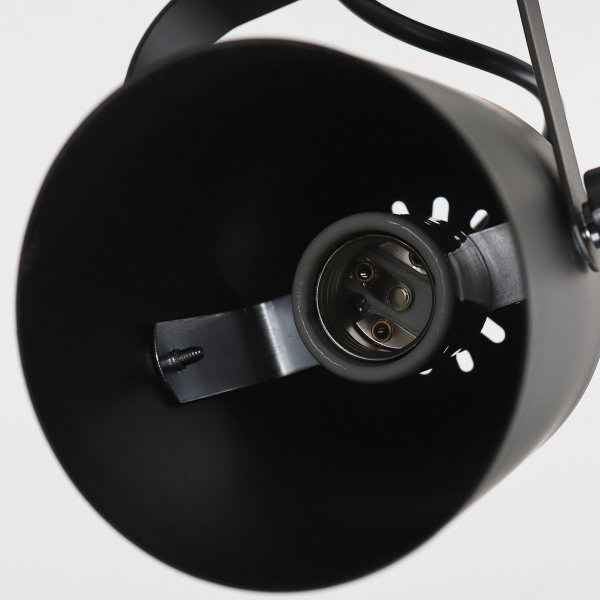 알약 스포트 레일형 검정