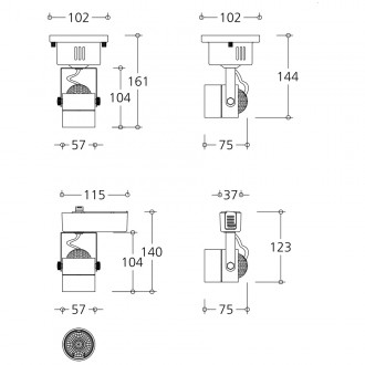 원원 LED MR 12V 스포트