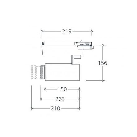 이앤 렌즈 COB 스포트