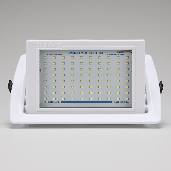 매입 사각 LED 30W 투광기 (6000K)