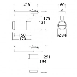 코어 크로스루버 COB 스포트