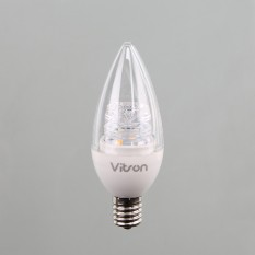 촛대구 투명 LED 5W 램프(E17)