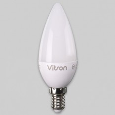 촛대구 불투명 LED 5W 램프(E14) (33393)