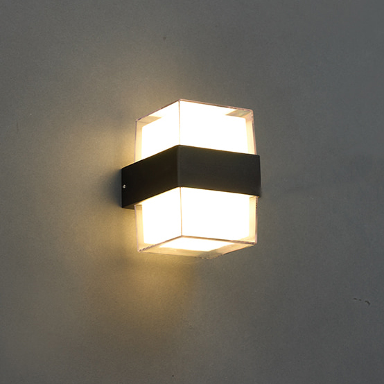 콜라 LED 2등 벽등 B형 (방수등)