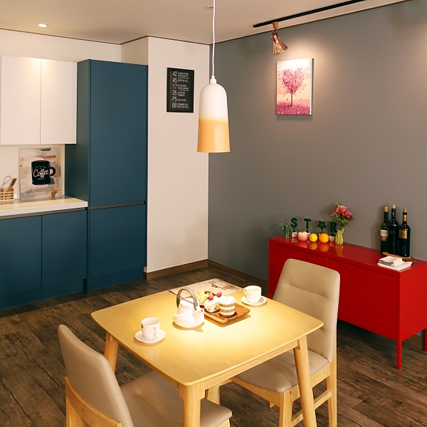 그라데이션 오렌지 1등 펜던트