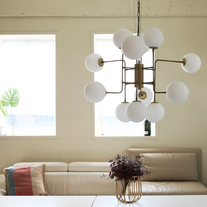 미로 12등 펜던트