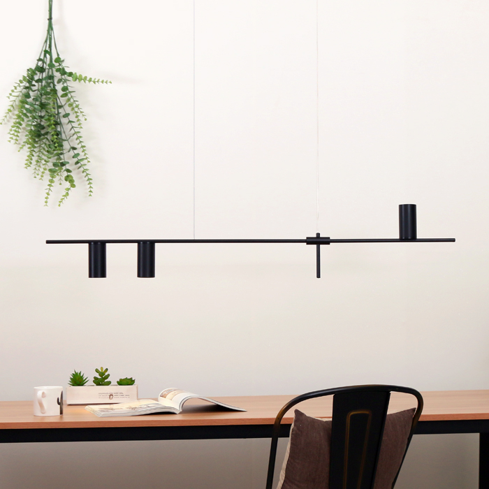 트리플 3등 펜던트 (블랙)