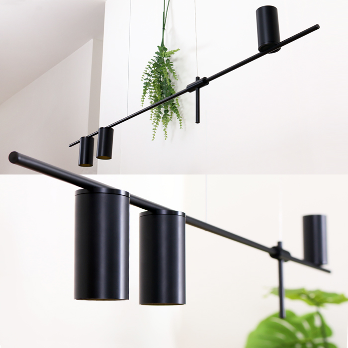 트리플 3등 펜던트 (블랙)