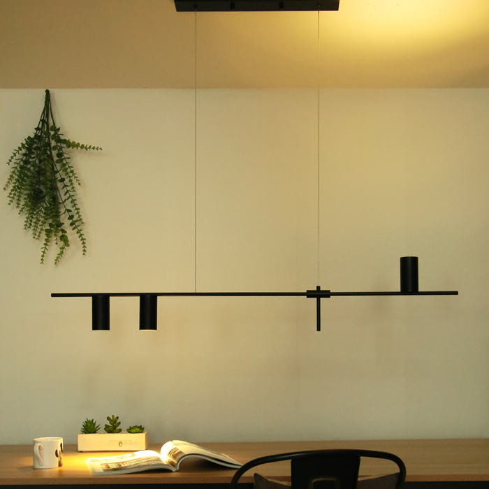 트리플 3등 펜던트 (블랙)