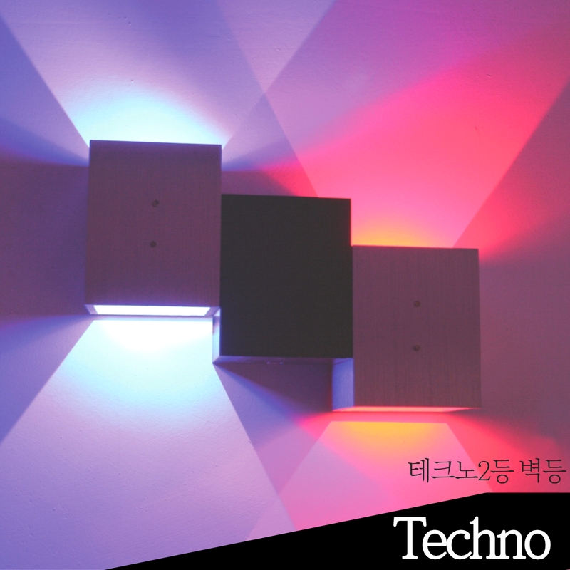 테크노 2등 벽등